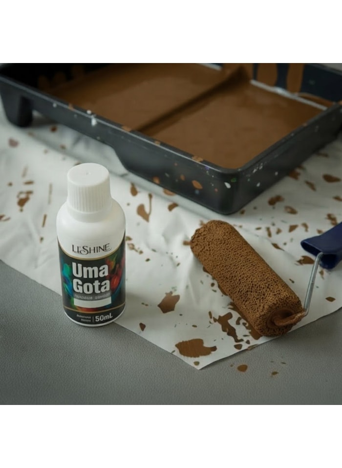 Pigmento Uma Gota LT Shine, 50ML Castanho - Pronto Para Uso, Fácil de Homogeneizar