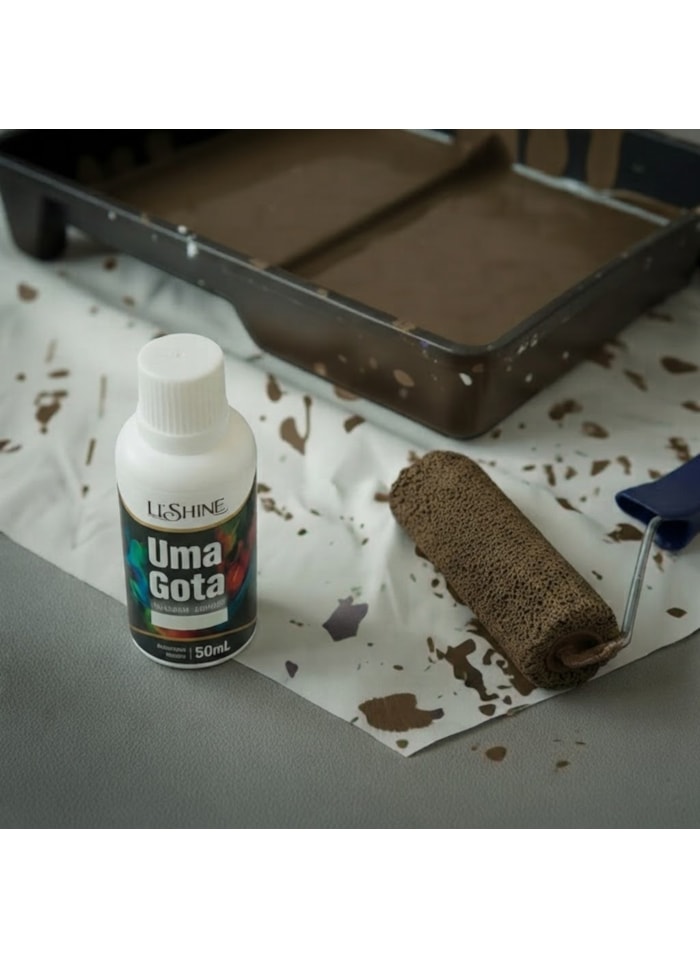 Pigmento Uma Gota LT Shine, 50ML Marrom - Pronto Para Uso, Fácil de Homogeneizar