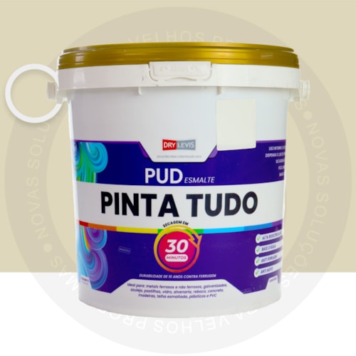 Pinta Tudo 5 em 1 Bi Componente Semi Brilho 3KG Palha