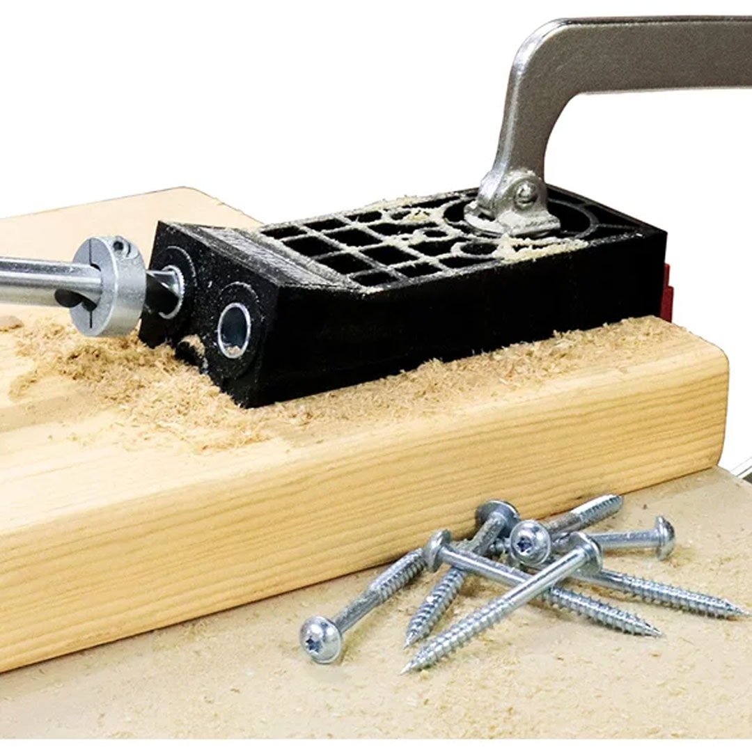 Pocket Hole Jig 300 - Gabarito para Fixação com Acessórios e
