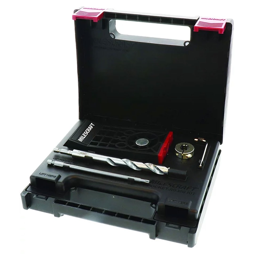 Pocket Hole Jig 300 - Gabarito para Fixação com Acessórios e