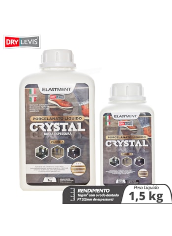 Porcelanato Liquido Baixa Espessura C/ Endurecedor Kit 1,5KG