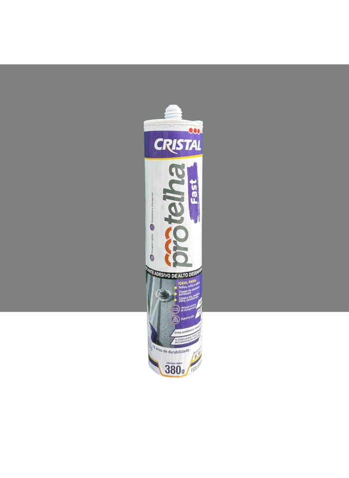 Protelha Fast Cristal 380G Cinza