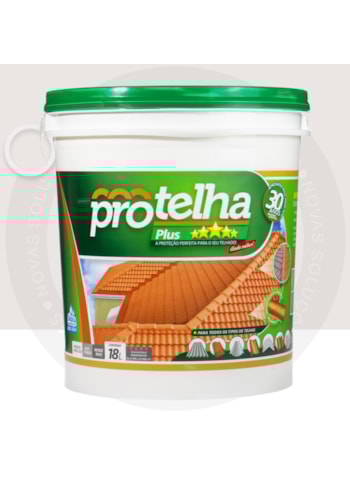Protelha Plus Cristal, 18L Areia - Tinta Impermeabilizante para telhas
