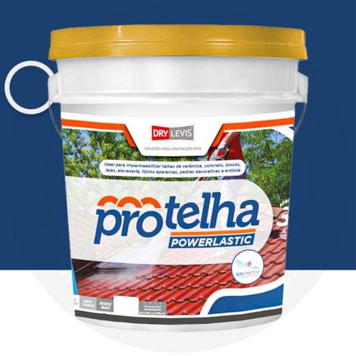 Protelha Powerlastic 18L Azul França