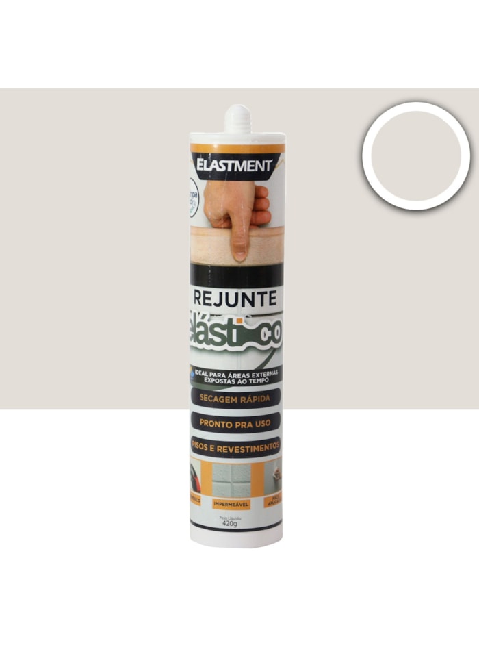 Rejunte Elástico Elastment 420G Bege