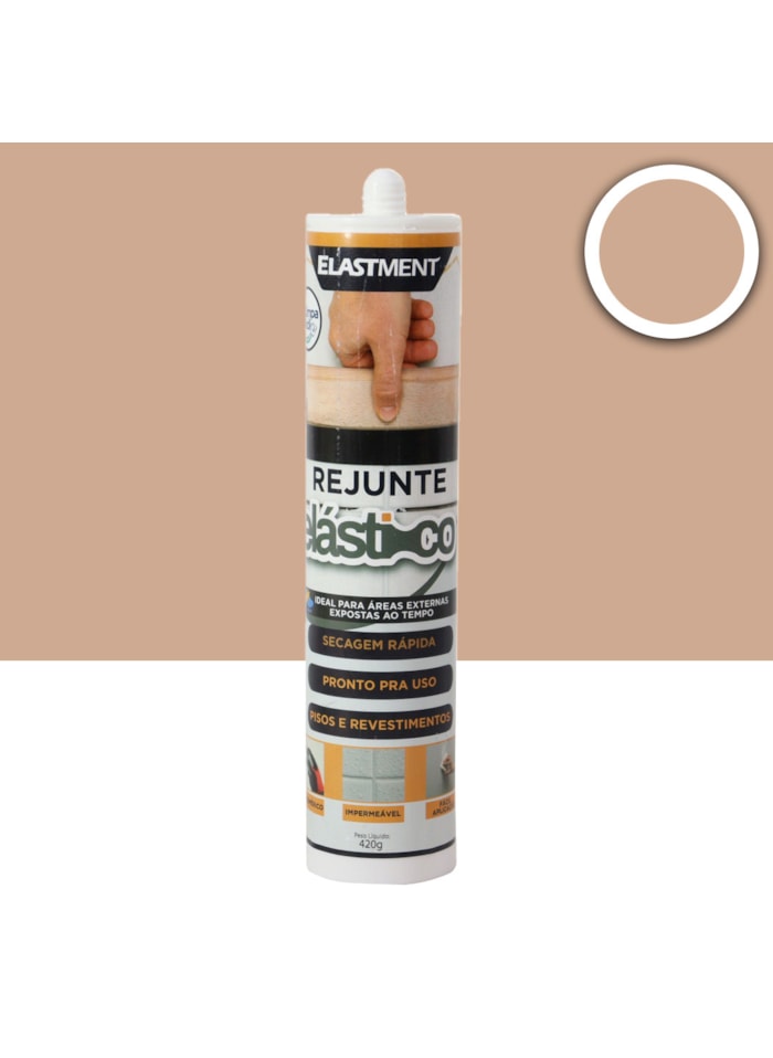 Rejunte Elástico Elastment 420G Camurça
