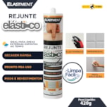 Rejunte Elástico Elastment 420G Esmeralda - foto 3