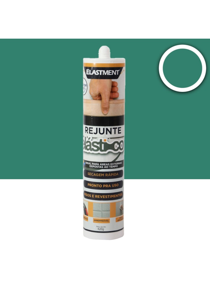Rejunte Elástico Elastment 420G Esmeralda