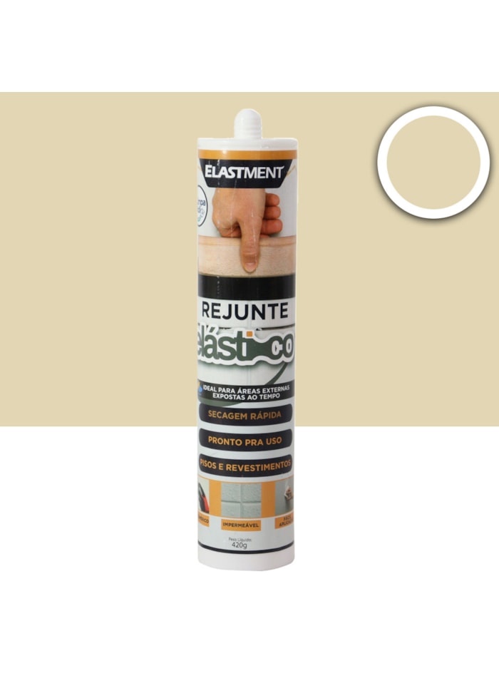Rejunte Elástico Elastment 420G Marfim
