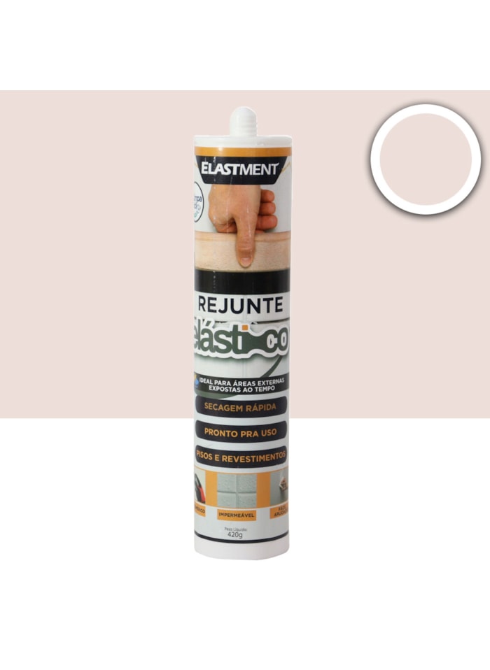 Rejunte Elástico Elastment 420G Palha