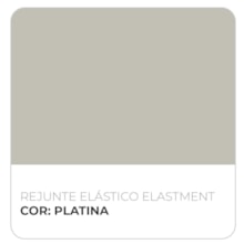 Rejunte Elástico Elastment 420G Platina