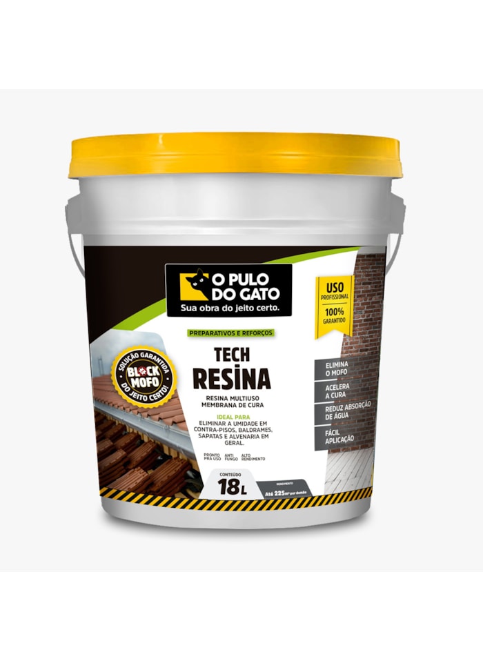 Resina Multiuso Tech Resina 18L - Pulo do Gato