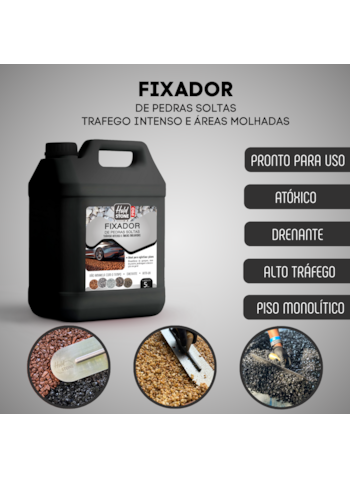 Resina para Pedras Hold Stone Pro, 5L - Piso Drenante para Grandes Áreas Externas