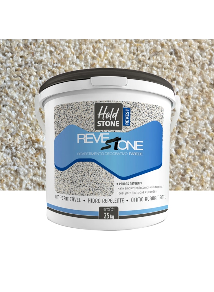 Revestimento de Pedras Para Parede Revestone 25KG Duna Dourada