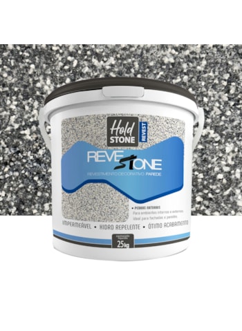 Revestimento de Pedras Para Parede Revestone 25KG Grafite Natural
