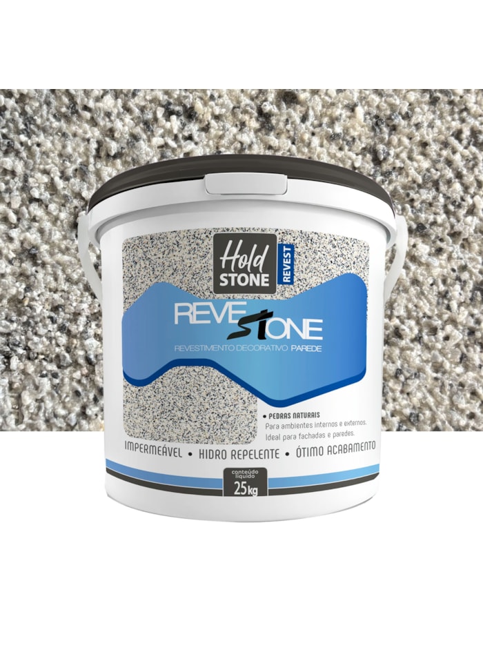 Revestimento de Pedras Para Parede Revestone 25KG Granito Sereno