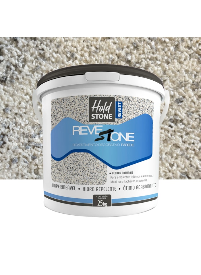 Revestimento de Pedras Para Parede Revestone 25KG Névoa de Pedra