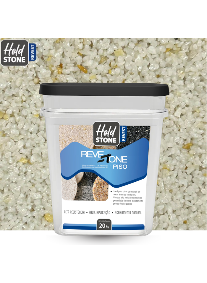 Revestimento de Pedras Para Piso Revestone 20KG Âmbar