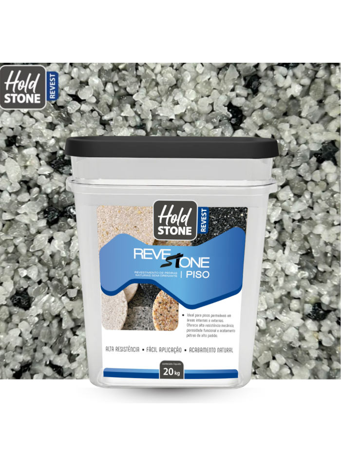 Revestimento de Pedras Para Piso Revestone 20KG Granito Natural