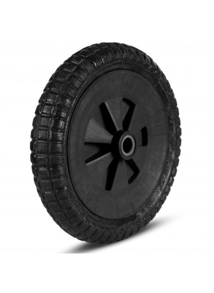 Roda para Carrinho de Mão Eixo Curto S/ Câmara 1