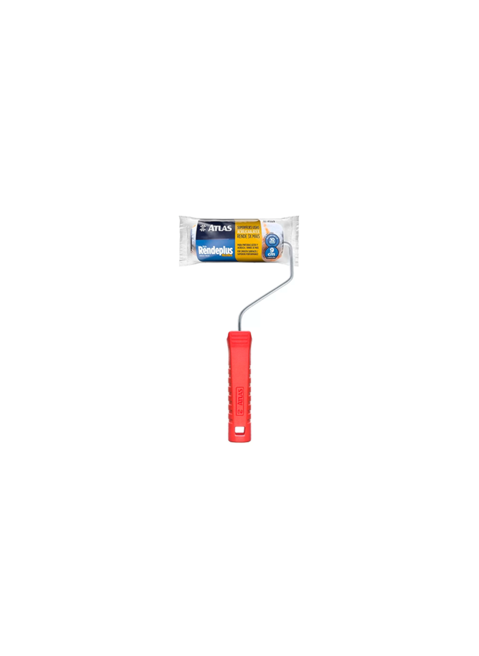 Rolo de Pintura Microfibra 9CM Atlas