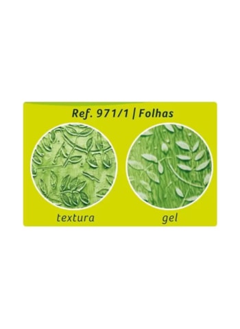 Rolo de Pintura para Textura Decorativo Folhas 18cm Condor