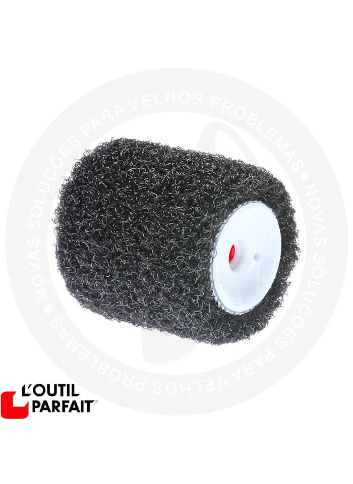 Rolo Para Massa Rolada Leve Drywall e Massa Corrida 80mm - L'outil Parfait