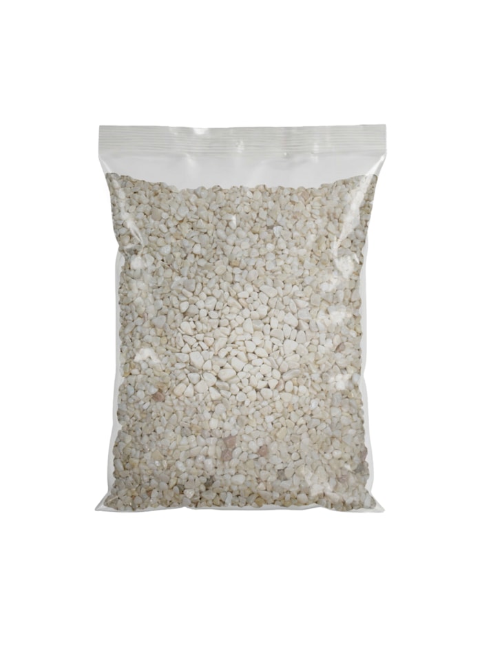 Saco de Pedras Hold Stone Garden Seixo Para Jardim Pérola 25KG