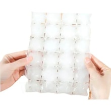 Saco Para Gelo Descartável Kit com 15 caixas (c/ 08 Saquinhos) 192 Cubos