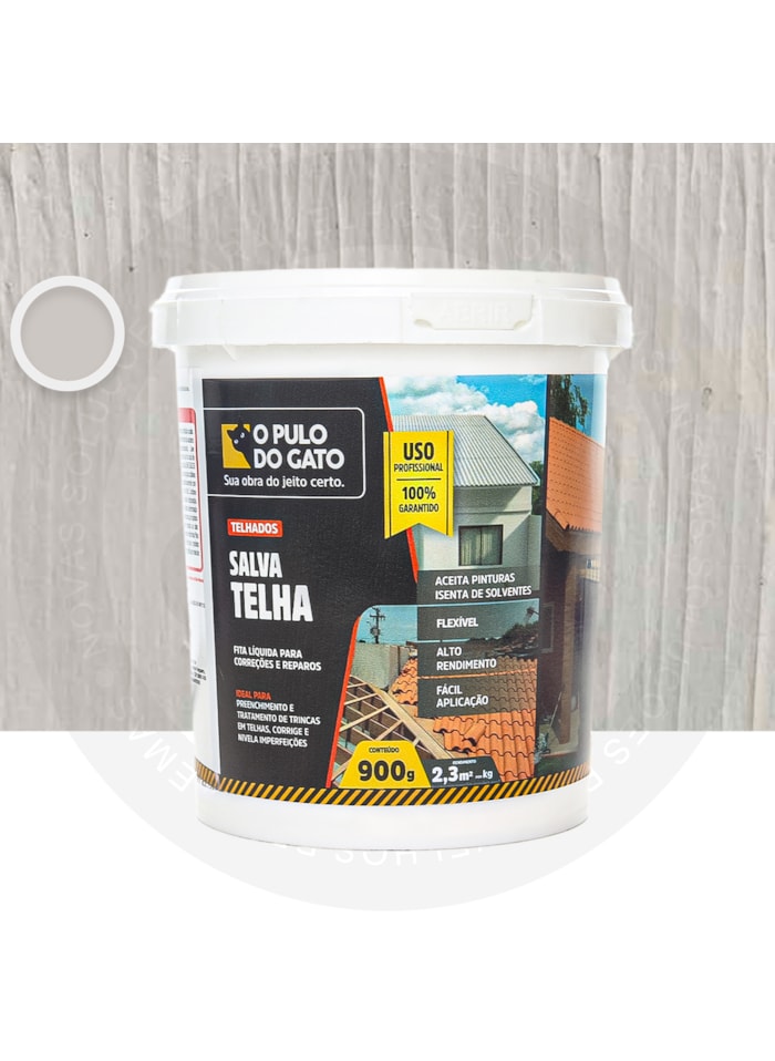 Salva Telha 900G Branco - Pulo do Gato
