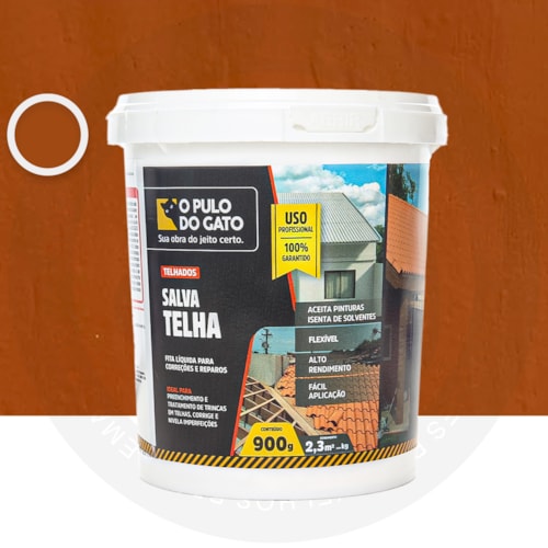 Salva Telha 900G Cerâmica Telha - Pulo do Gato