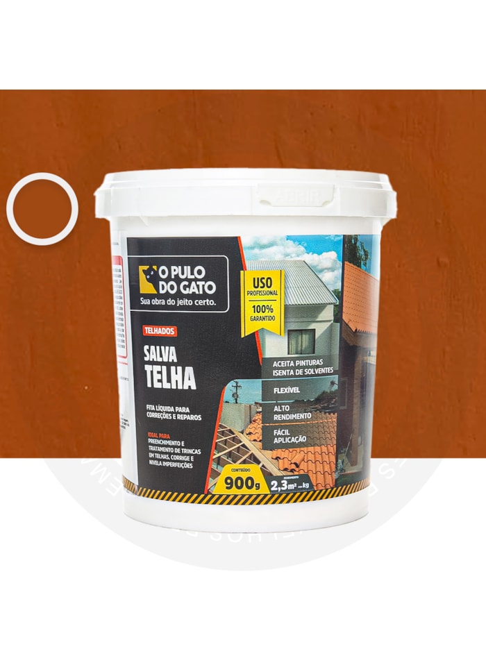 Salva Telha 900G Cerâmica Telha - Pulo do Gato