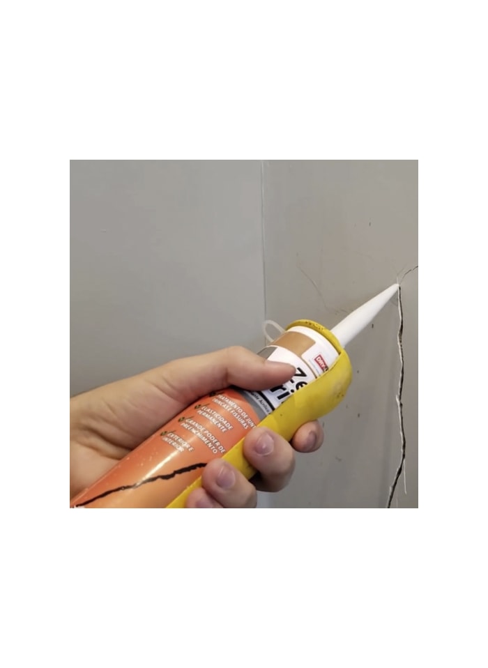 Selante Acrílico Zero Trinca Dry Levis, 420G Branco - Pequenos Reparos e Trincas