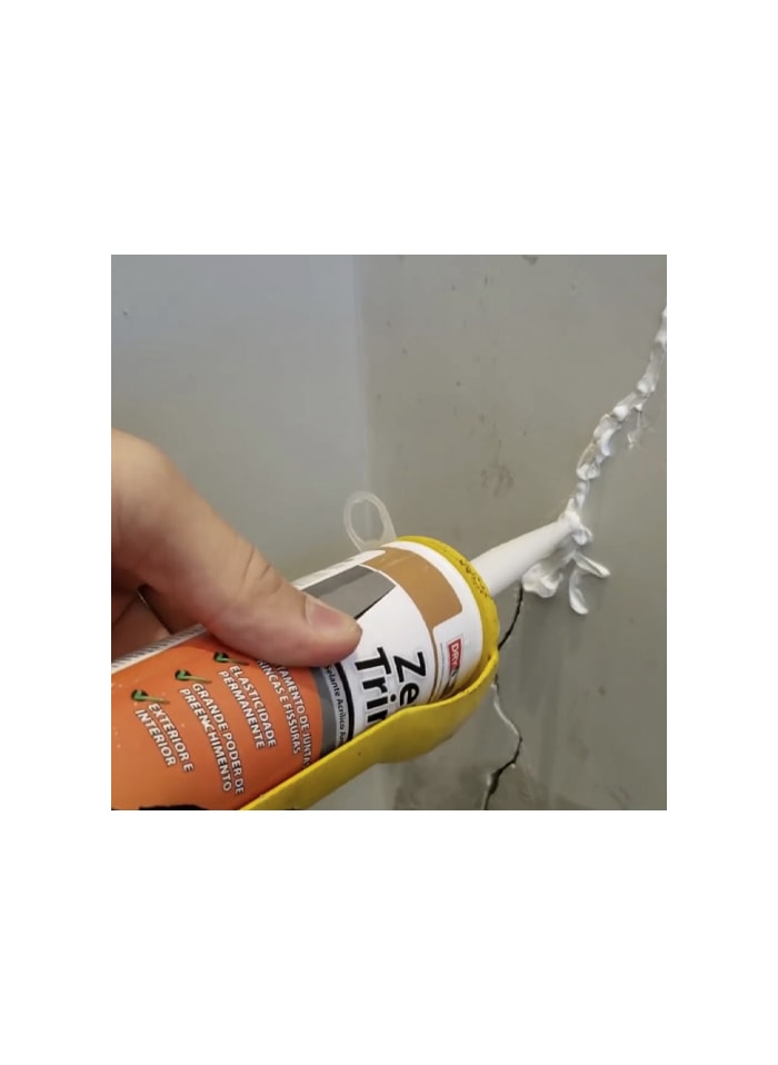 Selante Acrílico Zero Trinca Dry Levis, 5KG - Pequenos Reparos e Trincas