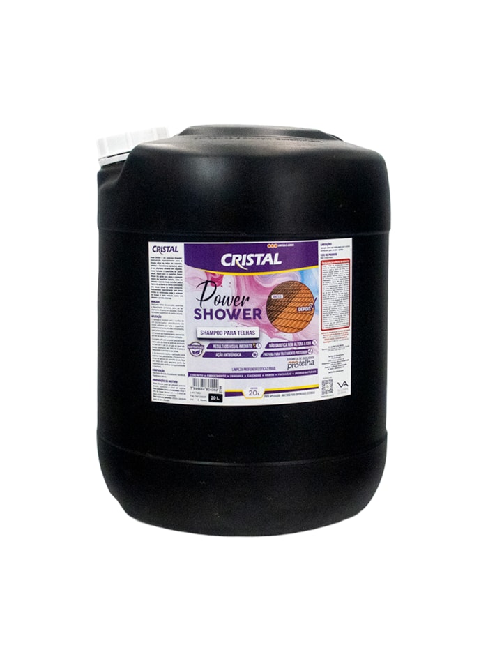 Shampoo para Telhas Power Shower 20L Cristal