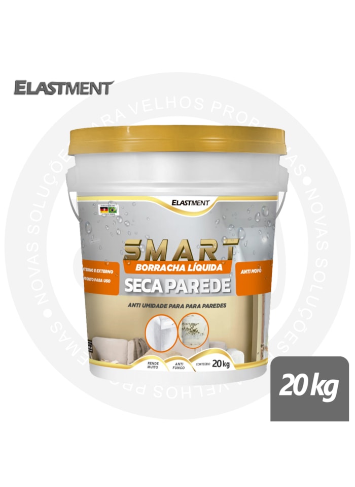 Smart Borracha Líquida Seca Parede 20KG Branco