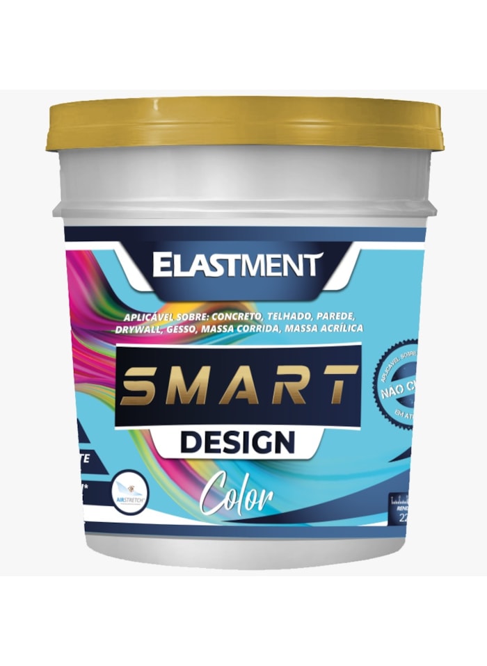 Smart Color Design, 25KG Branco Liso - Baixo VOC, hidrorrepelente, excelente resistência à sujidade