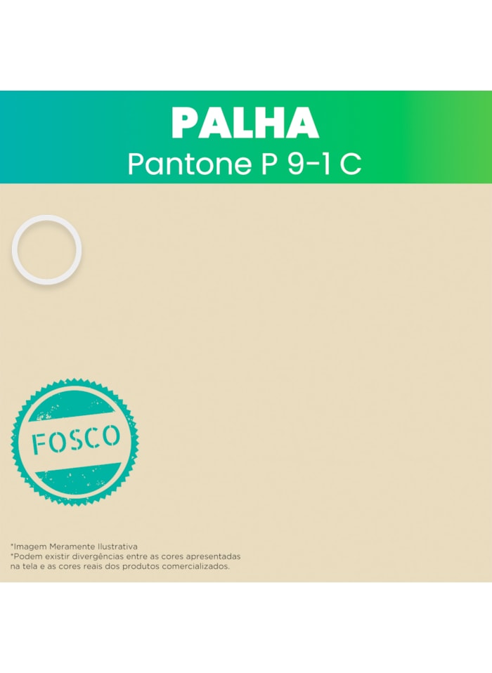 Smart Color Finish, 18L Palha Fosco - Alta Flexibilidade, Baixo VOC, Uso Interno e Externo