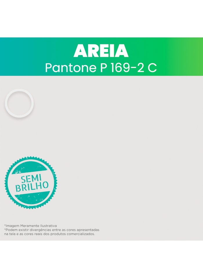 Smart Color Finish, 3,6L Areia Semi-Brilho - Alta Resistência e Flexibilidade, Uso Interno e Externo