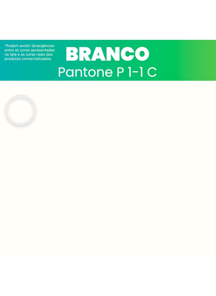 Smart Color Finish, 3,6L Branco Semi-Brilho - Alta Resistência e Flexibilidade, Uso Interno e Externo