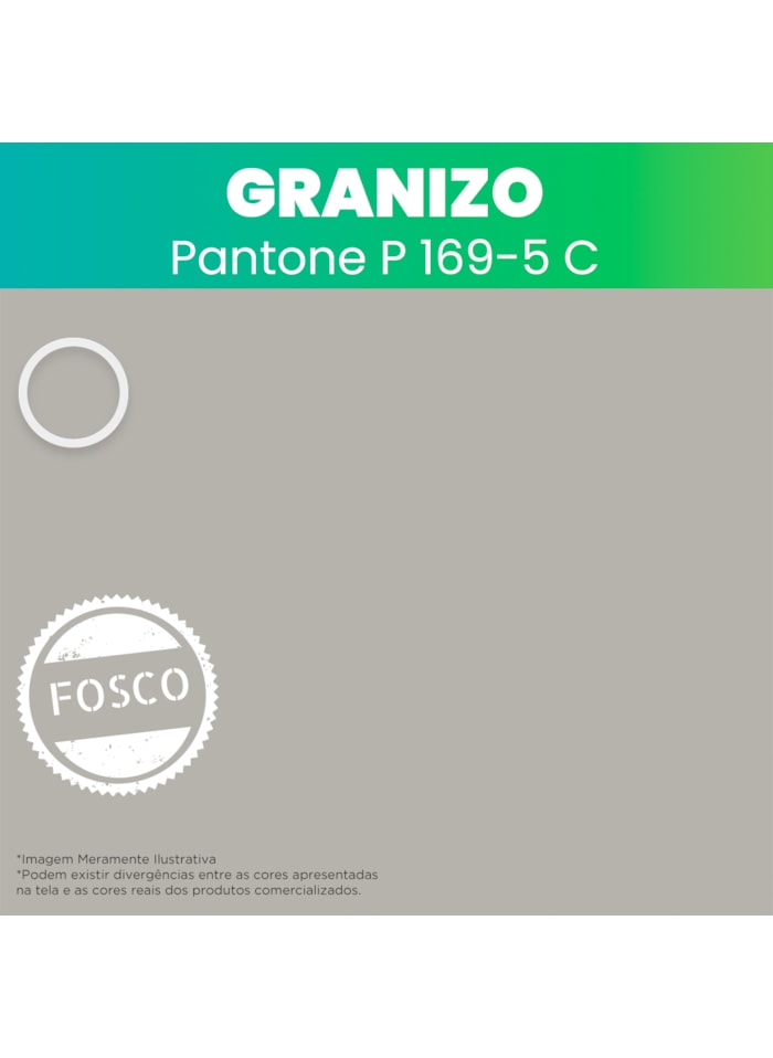 Smart Color Finish, 3,6L Granizo Fosco - Resistência à sujidade, Permeável ao Valor, Baixo VOC