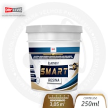 Smart Resina, 250ML, Semi Brilho – Primer, Verniz e Impermeabilizante 5 em 1