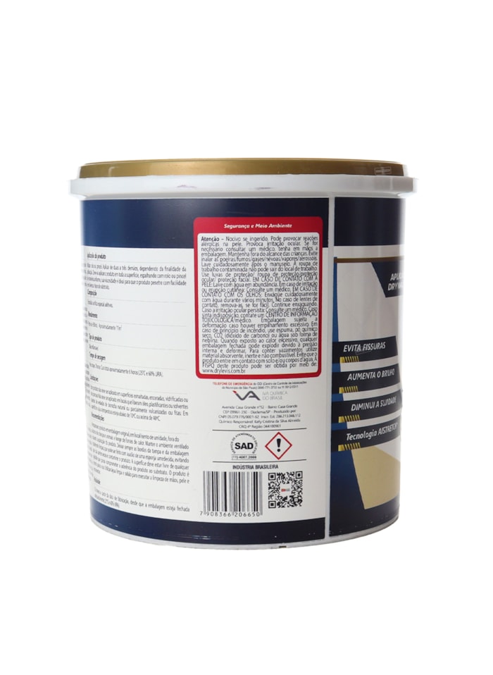 Smart Resina 5em1, 900ml Semi Brilho - Impermeabilizante e Seladora, Alta Resistência à Água