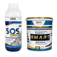 SOS Gesso Hidrofugante para Gesso 1L + Smart Resina 900ML