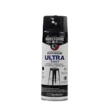 Spray Ultra 5 em 1 Brilhante Preto 340g - Rust Oleum