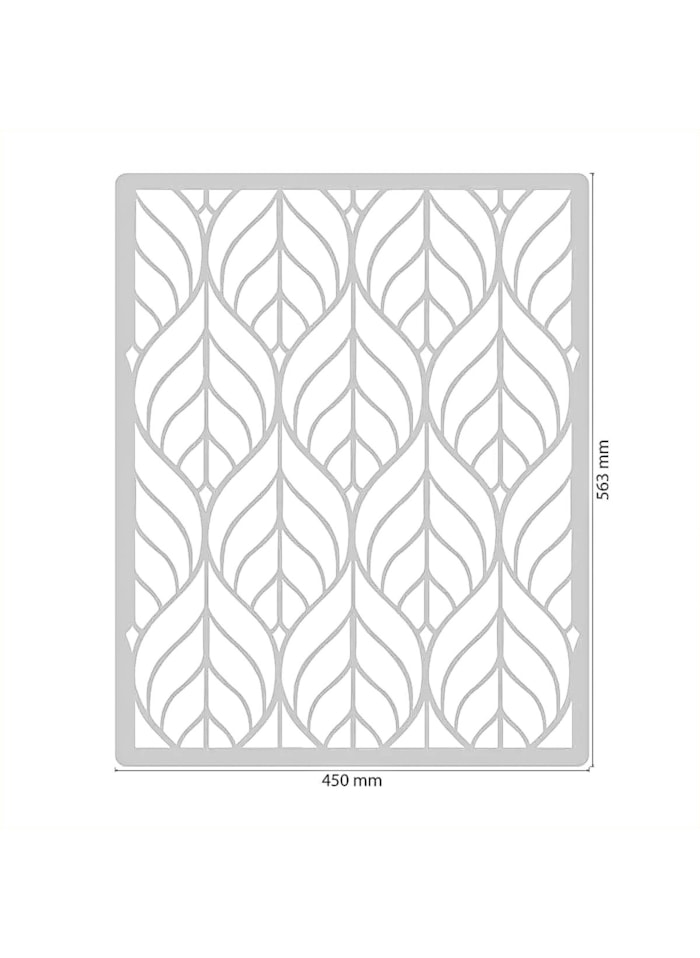 Stencil Adamascado Knesia para Massas 45x56cm 1mm