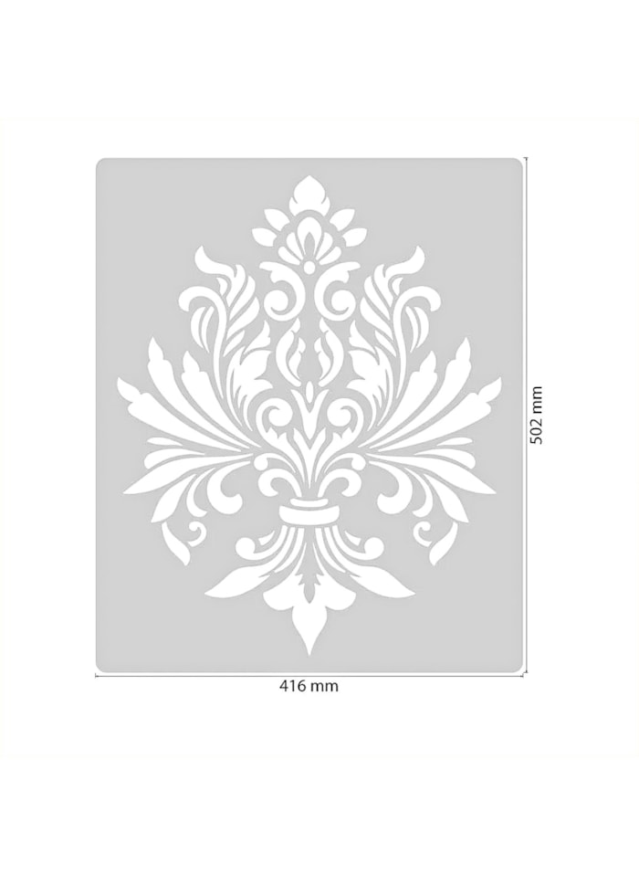 Stencil Adamascado Tatiana para Massas 40x50cm 1mm