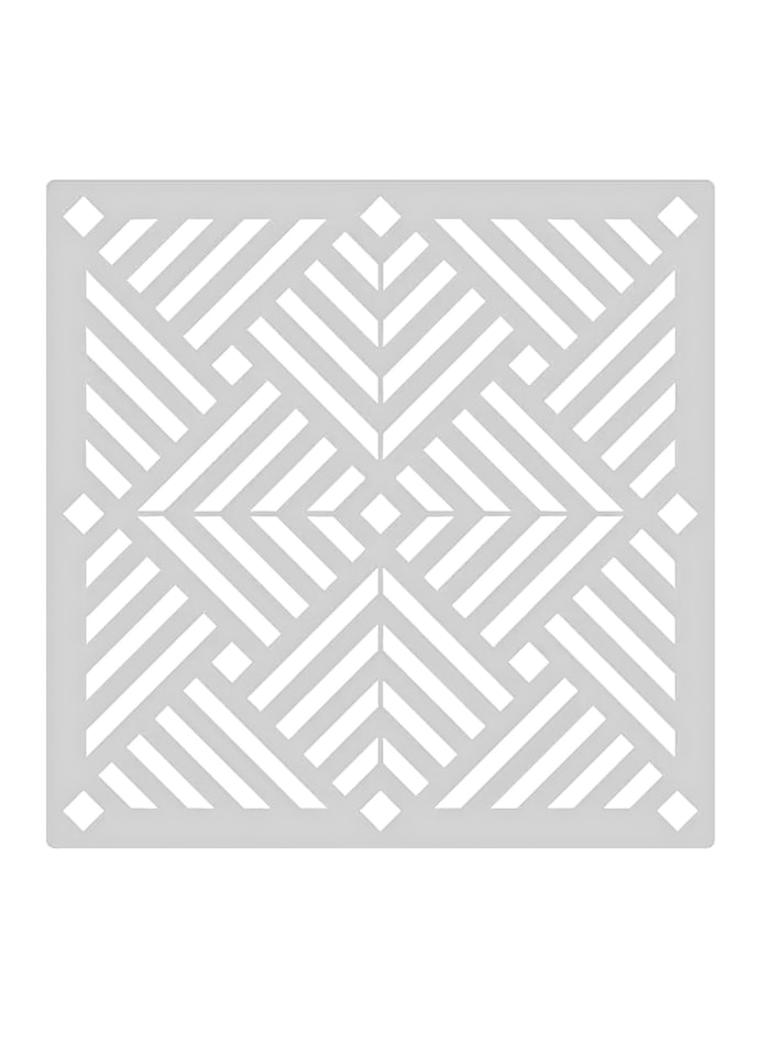 Stencil Geométrico Oksana para Massas 45x45cm 1mm