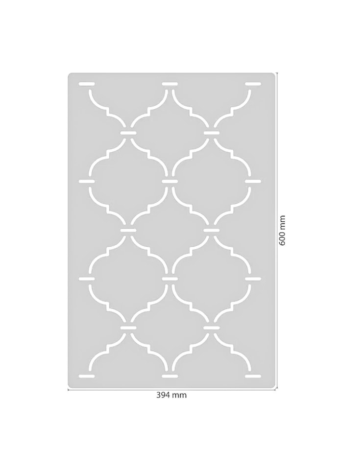 Stencil Marroquino Mariya para Massas 40x60cm 1mm